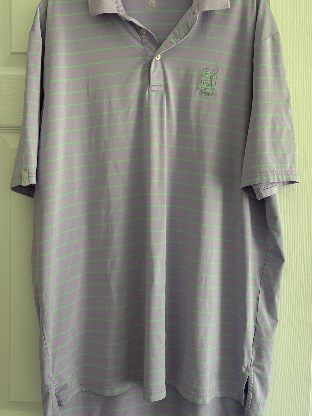 Polo Golf Ralph Lauren Polo Shirt Men Extra Large Tall Striped TPC Sawgrass Golf